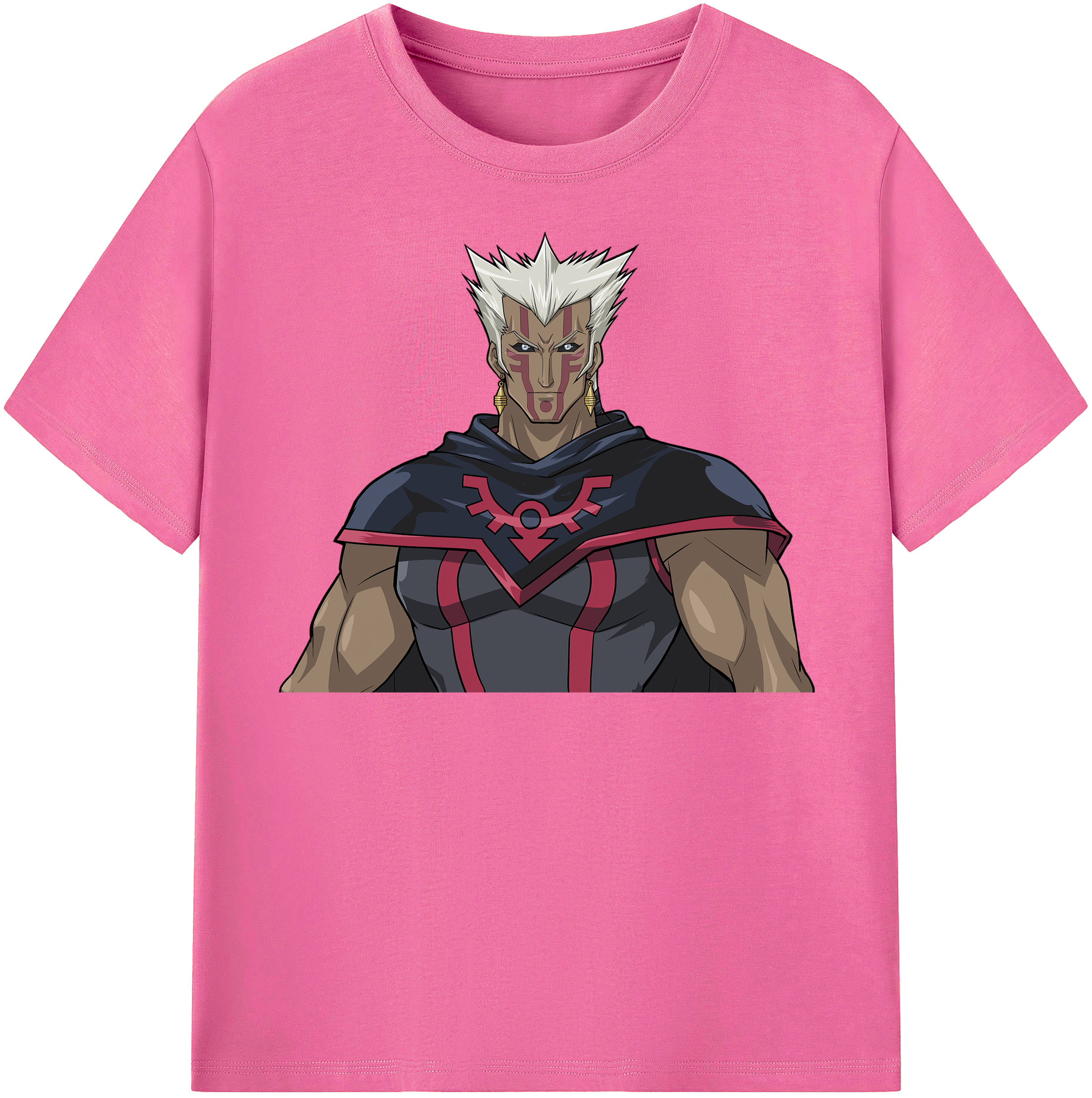 （画像用） 遊☆戯☆王 Yu-Gi-Oh! レディースカジュアルプリントTシャツ（綿100％）